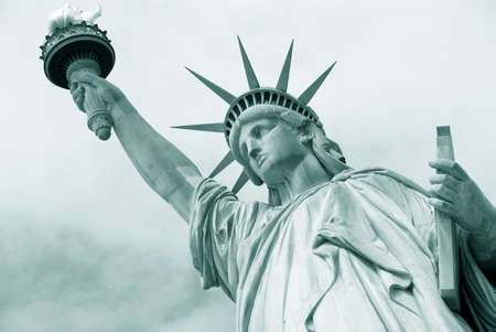 American symbol - Statue of Liberty. New York, USA.の写真素材