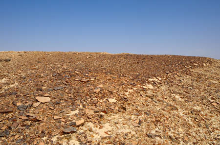 Fragment of the southern stretch of the Arabah(Arava), Israel.の写真素材