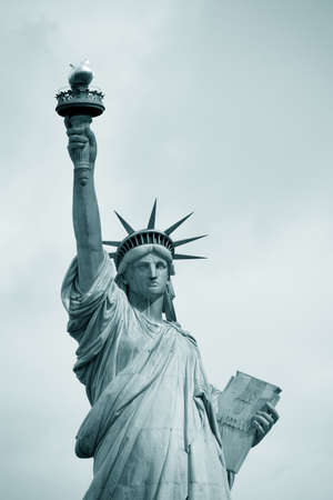 American symbol - Statue of Liberty. New York, USA.の写真素材