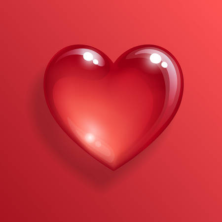 Heart like bubblesのイラスト素材