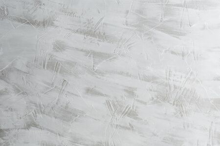 Grey white concrete background texture with copy space for applying text and pictures. Design and marketing.の写真素材