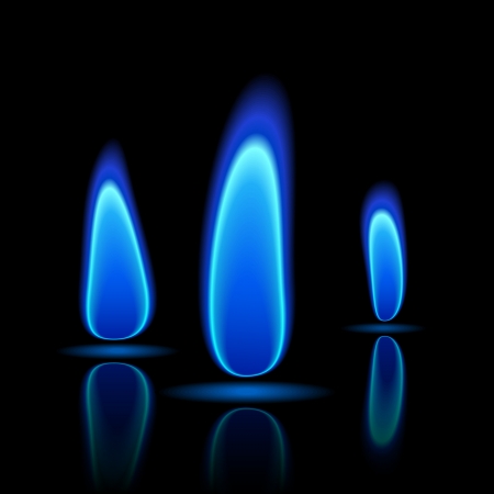 Gas flameのイラスト素材