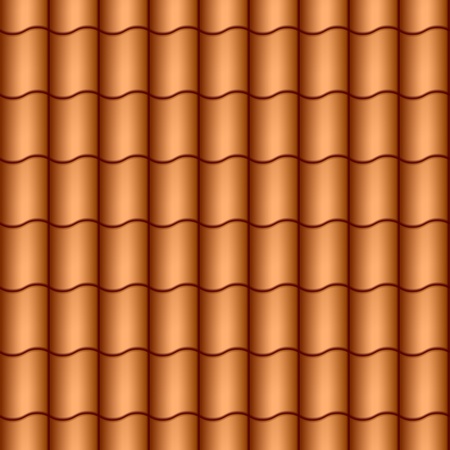 Seamless roof tilesのイラスト素材