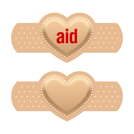 First aid with loveのイラスト素材