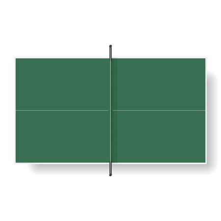 Table tennis tableのイラスト素材