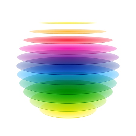 Rainbow sphere