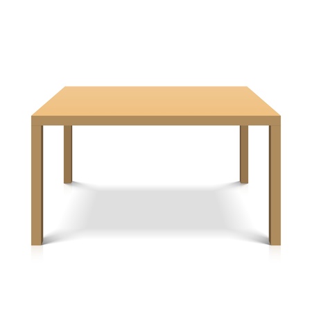 Wooden tableのイラスト素材