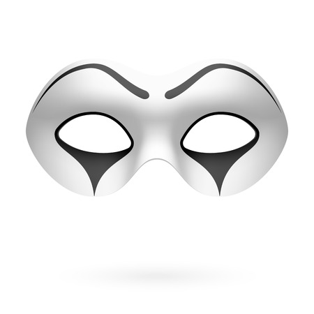 Clown, mime maskのイラスト素材