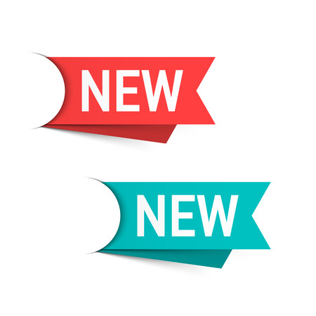 New labelsのイラスト素材