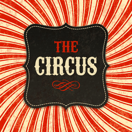 Circus poster backgroundのイラスト素材