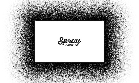 Spray paint splatter illustration.のイラスト素材