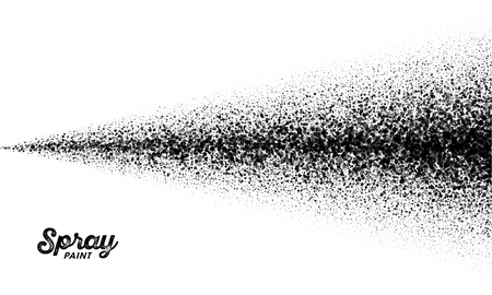 Spray paint splatter illustration.のイラスト素材