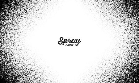 Spray paint splatter illustration.のイラスト素材