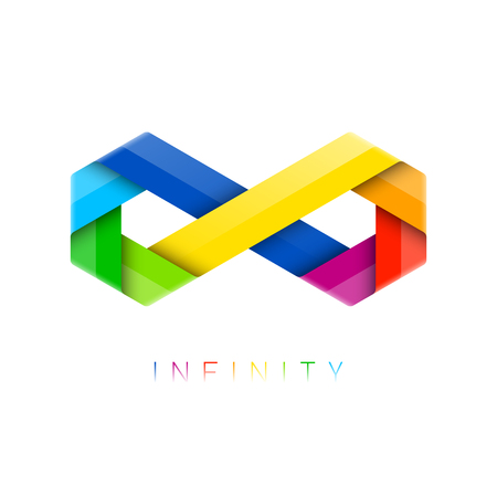Infinity symbol. Limitless sign.のイラスト素材