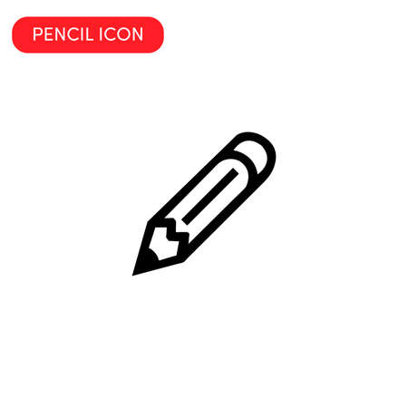 pencil icon vector illustration.のイラスト素材