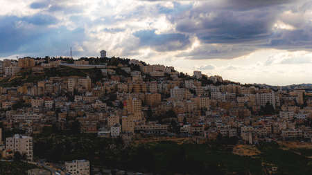 Gorgeous Panorama twilight sky and cloud at morning background motion blur image, fantastic sunset over river ,good sunset over green fieldの写真素材