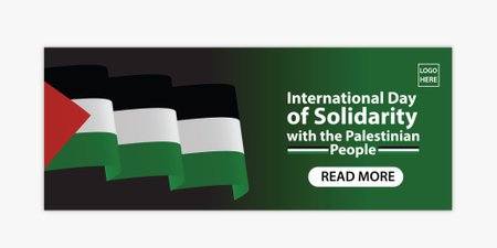 international day of solidarity with the Palestinian peopleのイラスト素材