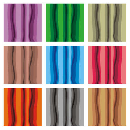 Seamless patterns set, vector stone background textures collection for creating game.のイラスト素材