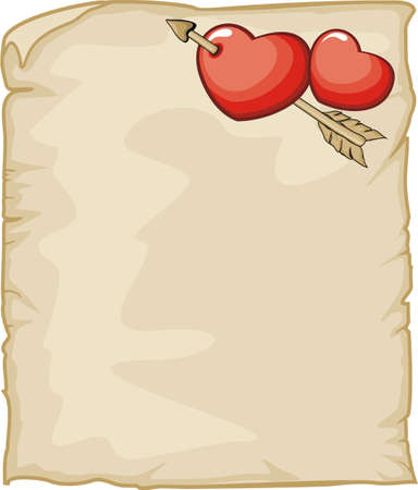 Valentines day. paper with hearts for creating greeting valentine love cardのイラスト素材