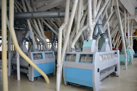 Electric mill for the production of high-grade flour