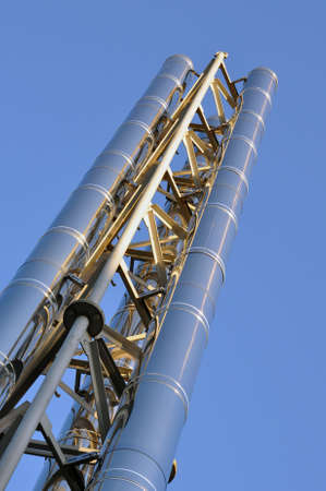 stainless steel pipe for flue gases from the boiler room. Industry