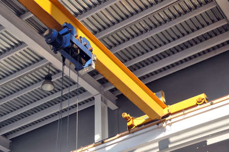 Plant for the production of metal structures. Cathead.