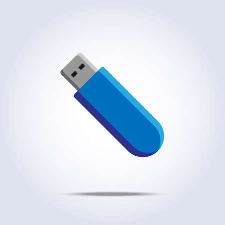 usb flash card iconのイラスト素材