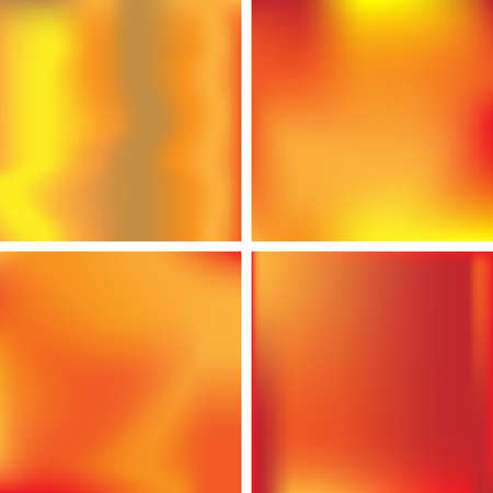 Set of abstract vector backgroundsのイラスト素材