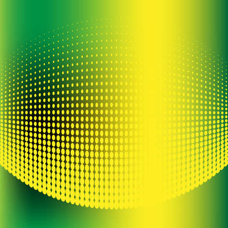 Abstract halftone green and yellow backgroundのイラスト素材