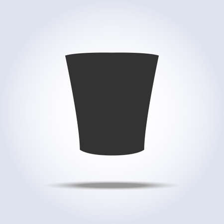Wineglass object on white backgroundのイラスト素材