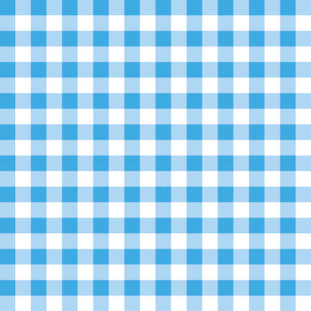 Squares textile seamless pattern blue colorsのイラスト素材