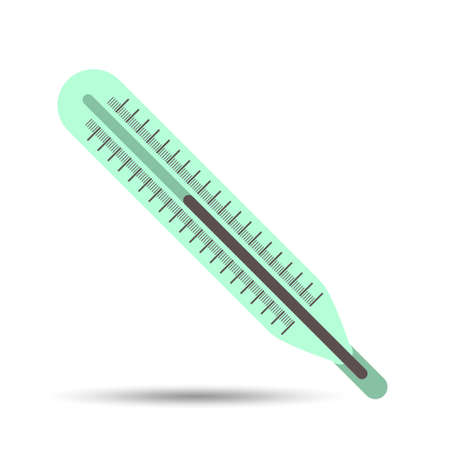 Thermometer icon measurement medical instrument for healthのイラスト素材