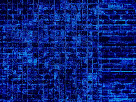 Abstract blue background, with spectacular light and dark accents. Surreal Art Nouveau Wall Canvas. For your wallpapers, projects and works.の写真素材