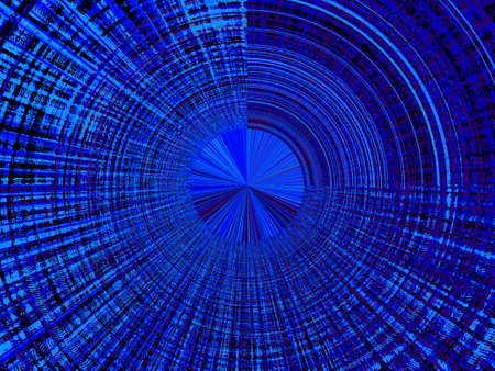 Abstract blue background, with spectacular light and dark accents. Surreal Art Nouveau Wall Canvas. For your wallpapers, projects and works.の写真素材