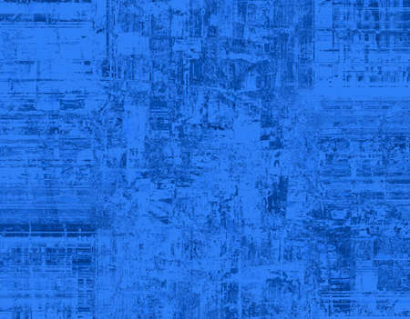 Abstract blue background, with spectacular light and dark accents. Surreal Art Nouveau Wall Canvas. For your wallpapers, projects and works.の写真素材