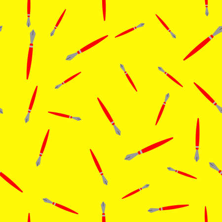 Calligraphy pen seamless pattern. Back to School concept. Background with Pen for writing signs. Vector illustration science textureのイラスト素材