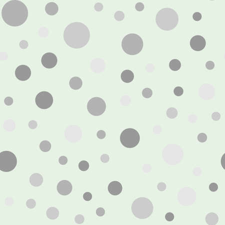 Rounds and dots seamless pattern. Vector illustration background for design, Cloth, gift paper, packaging, fabricのイラスト素材