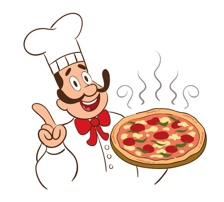 Pizza Chefのイラスト素材