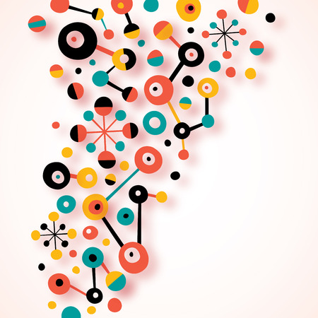 colorful artistic backgroundのイラスト素材