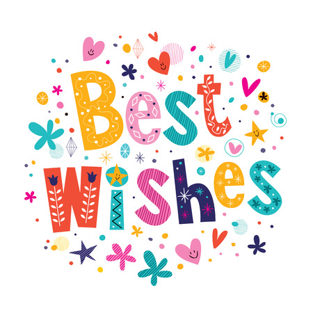Best Wishesのイラスト素材