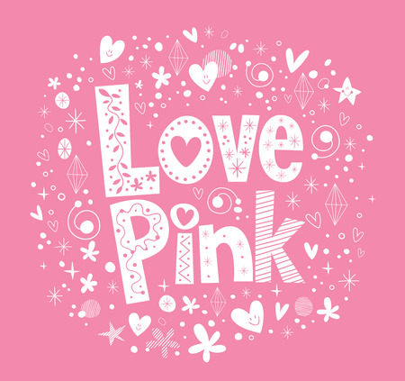 Love Pinkのイラスト素材