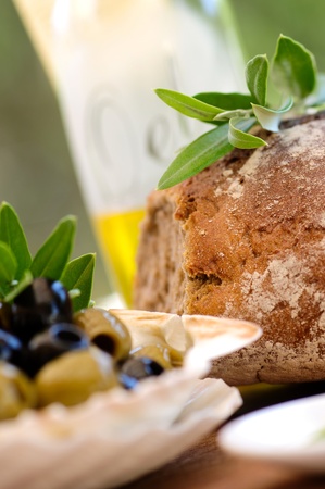mediterran foodの写真素材