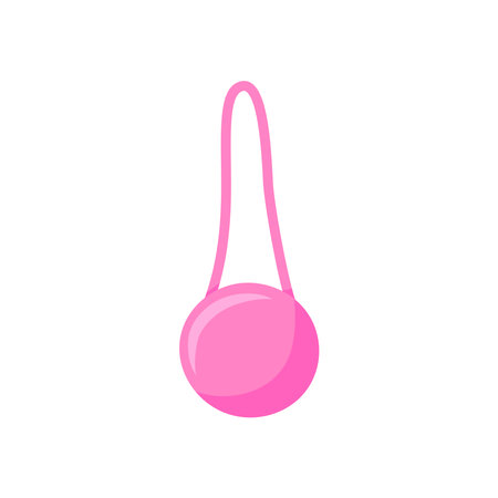 Vaginal balls for woman pleasure. Erotic equipment for adult games. Male female toysのイラスト素材
