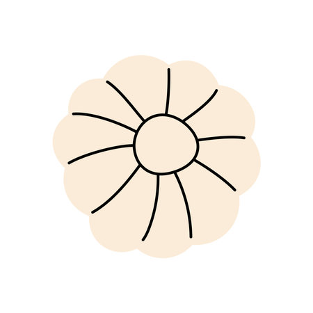 Hand drawn garlic bulb vector, ideal for healthy food projects and culinary websites
