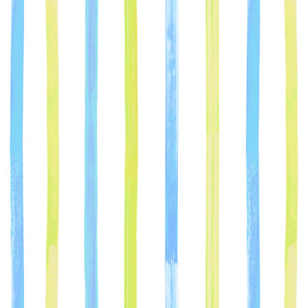 Watercolor Stripes Seamless Pattern Illustration Design Print