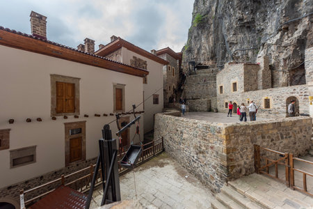 Sumela monastery in Trabzon province of TÃ¼rkiye