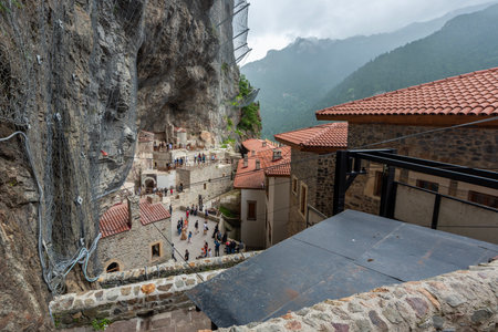 Sumela monastery in Trabzon province of TÃ¼rkiye