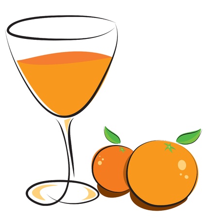 Orange Juiceのイラスト素材
