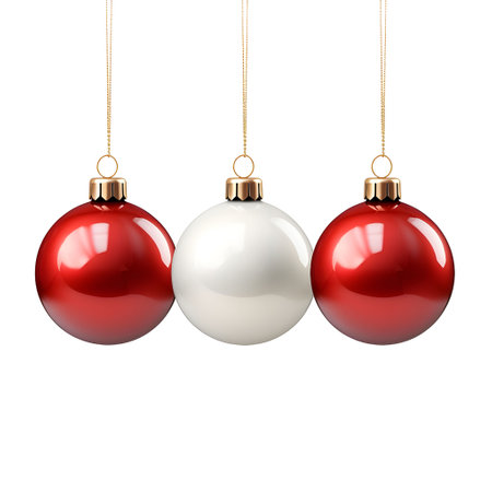 Realistic Chrimas ball, elementsの素材