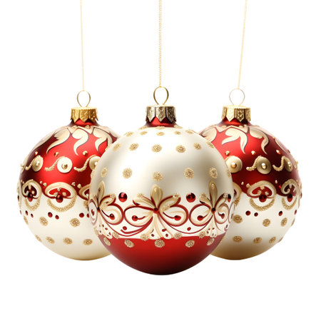 Realistic Chrimas ball, elementsの素材